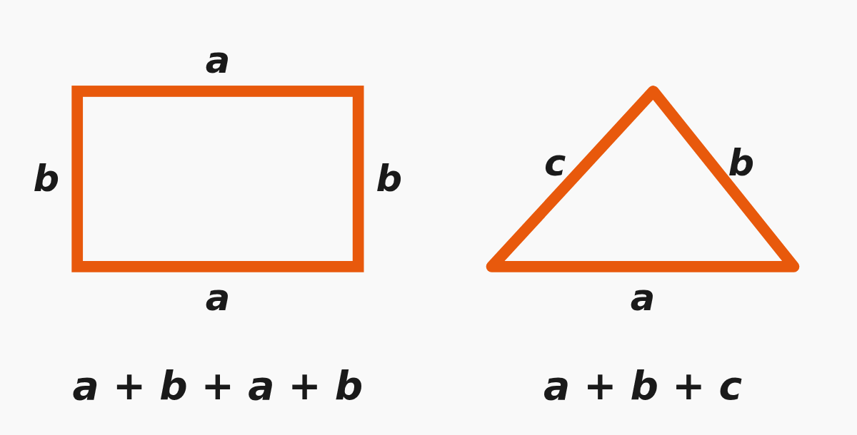 Perimeter of triangle