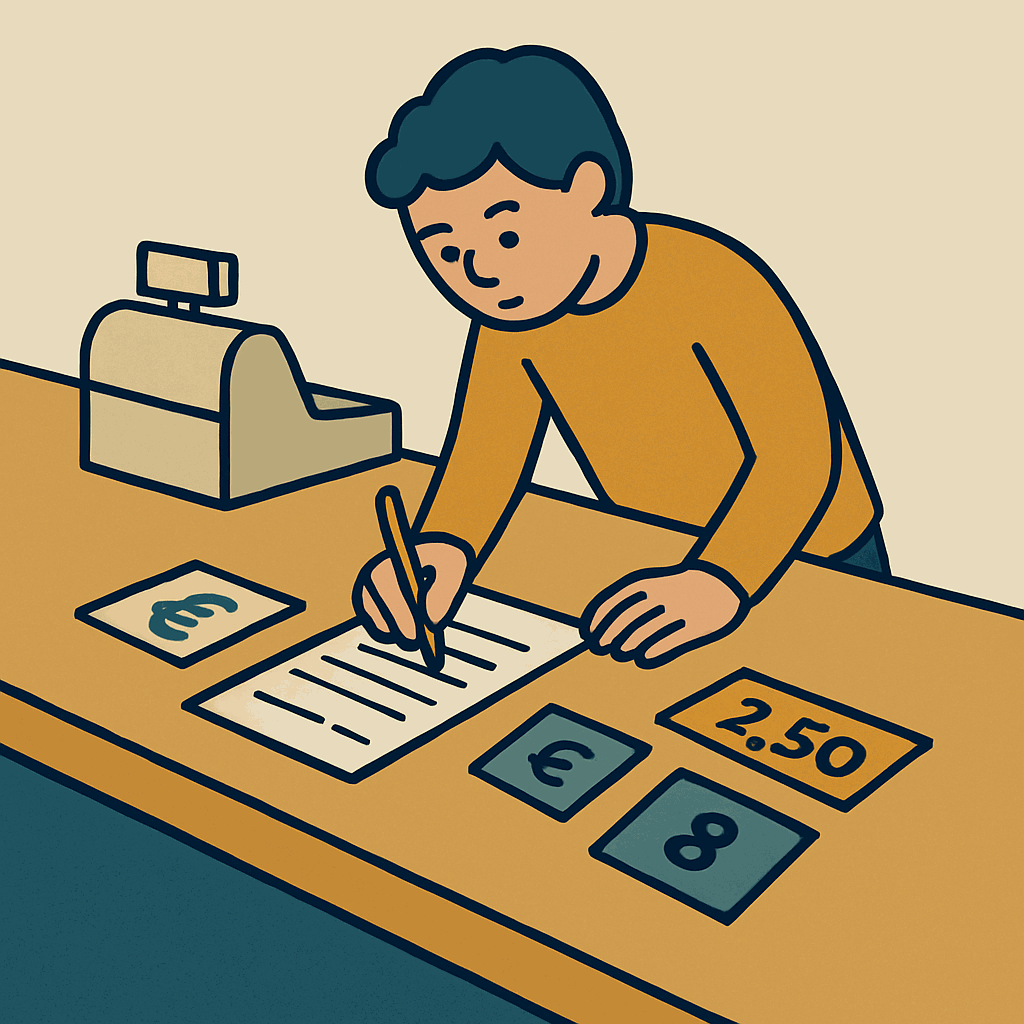 Problemas con decimales — compras y dinero