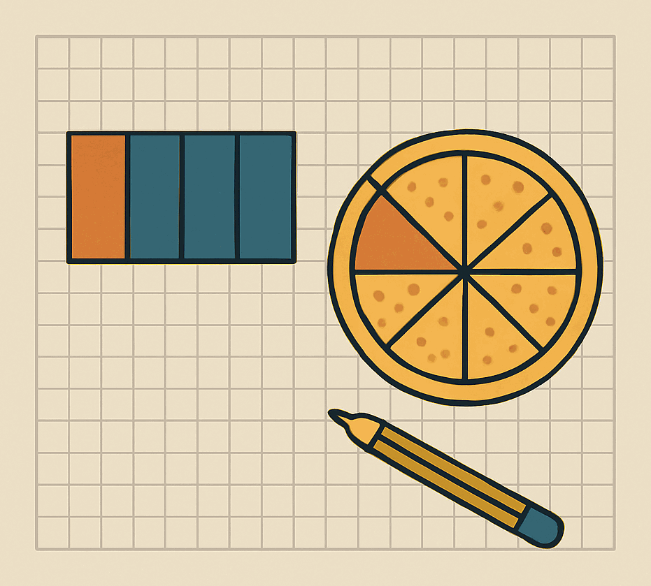 Word problems with fractions — worked examples