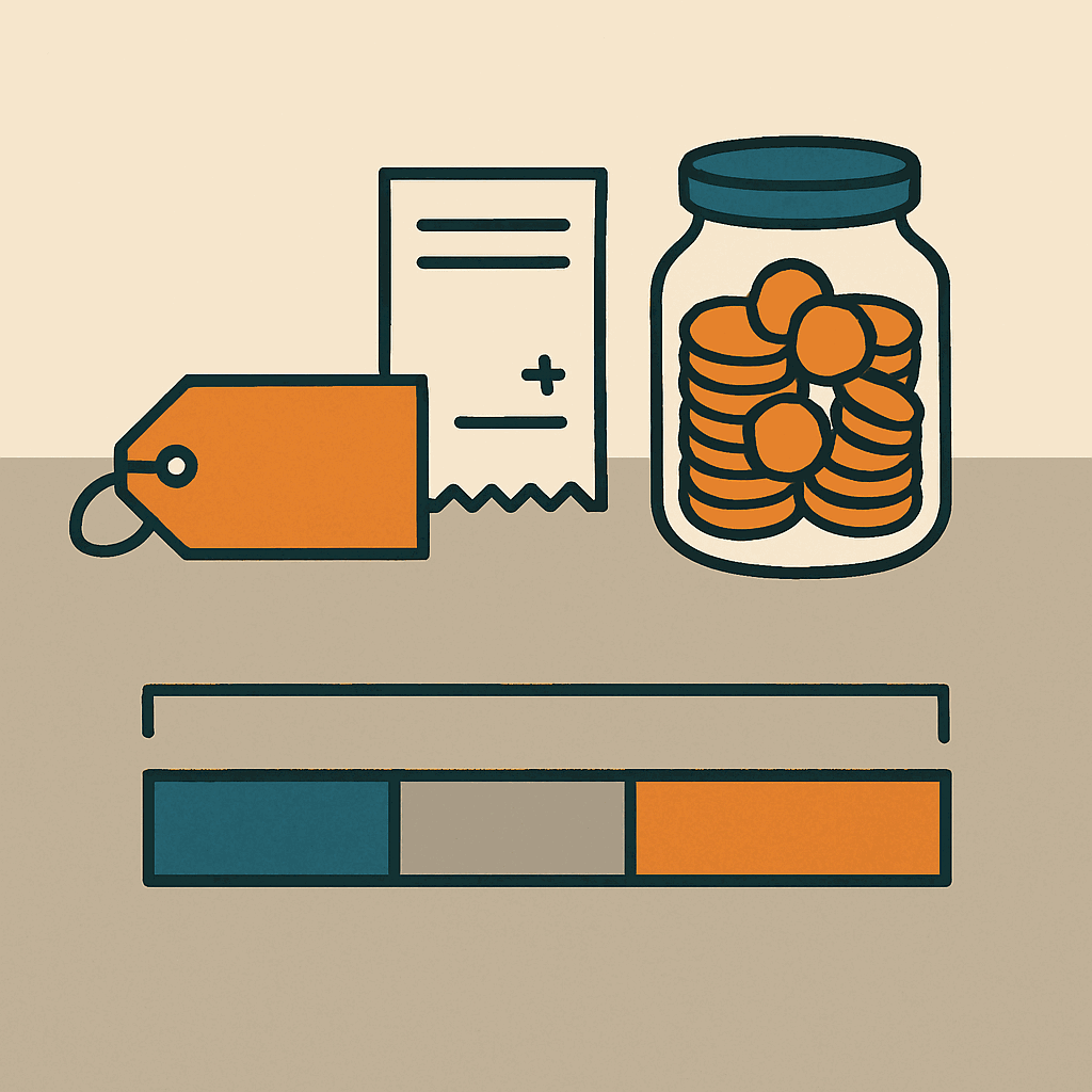 Word problems with percentages — discount, tax, % change